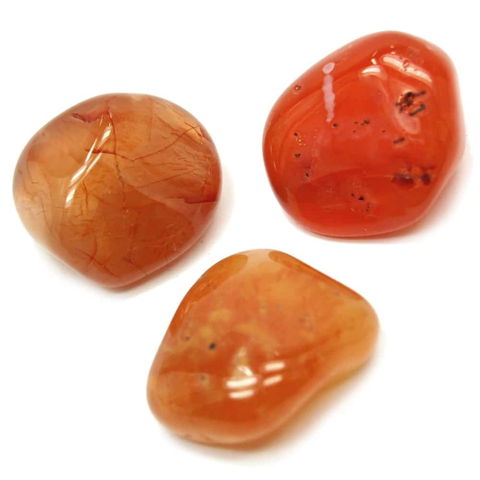 Carnelian Tumble Stone Single pc