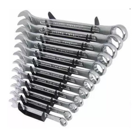 Hand Tool Kit - 12pcs Wrench Spanner, 6 inch Wrench Spanner,8 bit Screw Driver, Wire Cutter