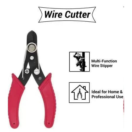 Hand Toolkit Combo - New Wire Cutter and Stripper + Nose Plier Snipe Nose Plier Jewelry Hand Tool New Wire Cutter and Stripper-ht36