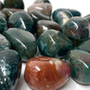 Natural Green Fancy Jasper Tumble Stone