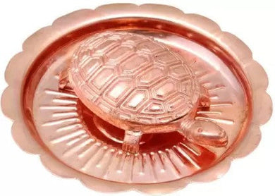 BLESSED & ENERGIZED FENGSHUI HINDU WISH FULFILLING TORTOISE KACHAP KACHUA YANTRA WITH OM PLATE