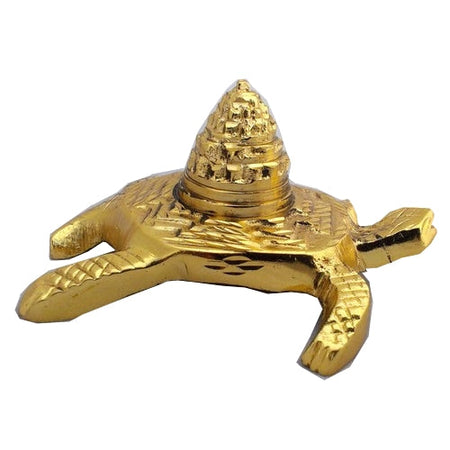 Meru Shree Yantra with Tortoise for Good Luck, Success and Prosperity