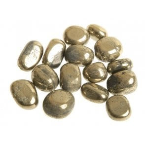 Natural Pyrite tumble stones Gemstone Tumble Stone