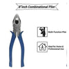 Hand Tool Combo Combination Plier and Single Open Multipurpose Adjustable Spanner Wrench-6inch Multi Uses Hand Tool Kit-ht45