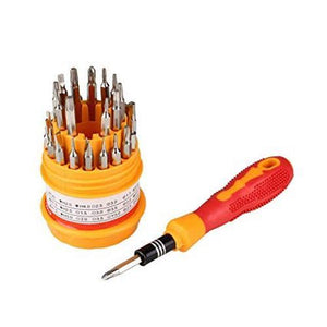 Saleshop365® Jackly 31 In 1 Screw Driver Set Magnetic Toolkit - halfrate.in