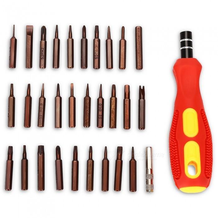 Saleshop365® Jackly 31 In 1 Screw Driver Set Magnetic Toolkit - halfrate.in