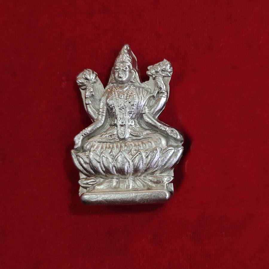 Parad Lakshmi Idol Mercury Laxmi Statue for Puja Diwali Home Office - 50 - 60 grams