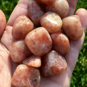 Sunstone Tumble Stone Natural