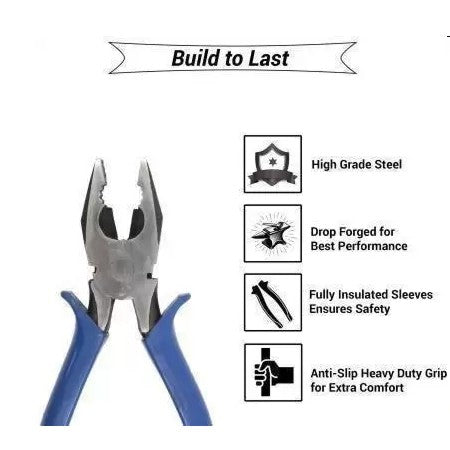 Hand Tool Combo - 12pcs Combination Spanners set ,Combination Plier and wire stripper hand tool combo Hand Tool Kit-ht55