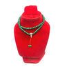 Malachite Jaap Mala Rosery for Pooja and Astrology (108+1 Beads; Bead Size : 6 mm)