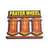 Prayer Wheel Buddha Wooden Fridge Magnet Souvenir Indian