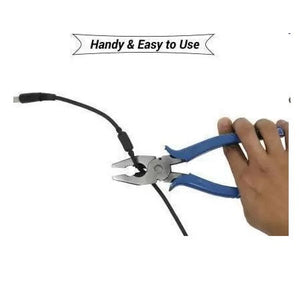 Combination Plier and 8 Bit screwdriver set with Inbuilt Line tester - Ht 63