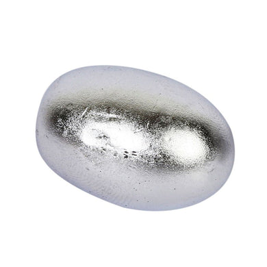 Parad Gutika /Parad Oval Bead for Increase in Will Power and Awakening of Kundalini Shakti Parad Goli/Mercury Gutika Bead - 4.25 gram