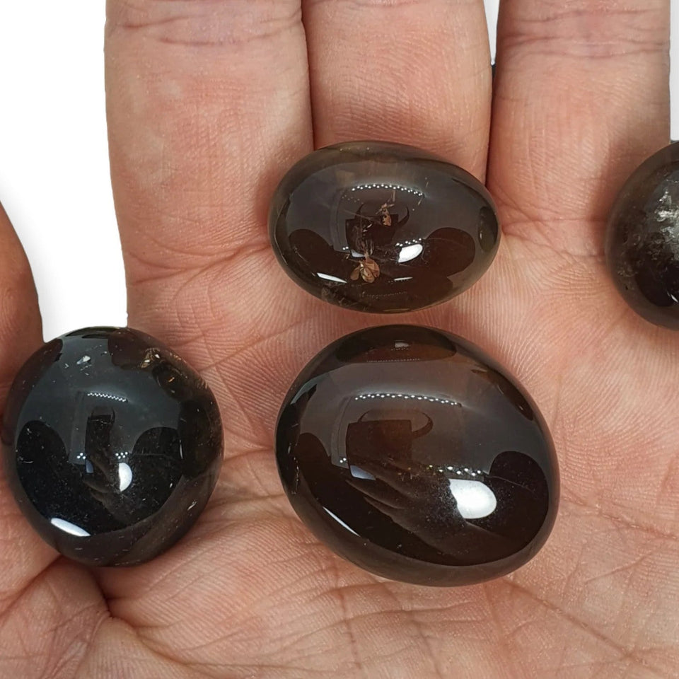 Smoky Quartz Tumble Stone Single pc