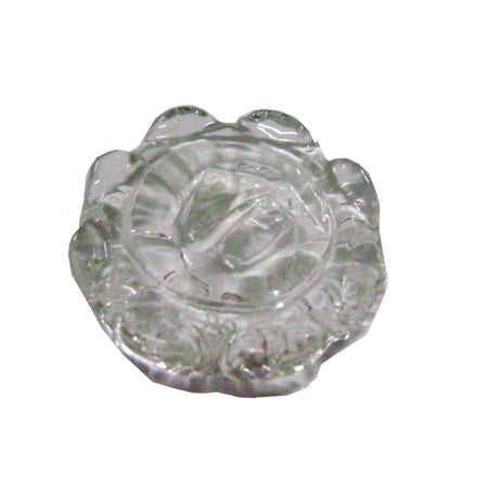 Natural Quartz Crystal (Safetik) Shree Laxmi paduka Handcrafted Idol