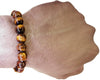 Natural Reiki Healing Tiger Eye Bracelet Natural 6 mm Beads Astrological gemstone | Positive effect | Unisex Both for Men & Women