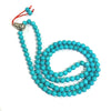 Turquoise / Firoza Jaap Mala Rosery for Pooja and Astrology (108+1 Beads; Bead Size : 6 mm)