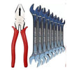 Hand Tool Kit - Combination Plier + 8Pc Spanner Set - ht8