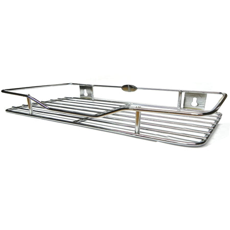 New Stainless Steel Multipurpose Rack size 6" X 18" - Easy to install - halfrate.in