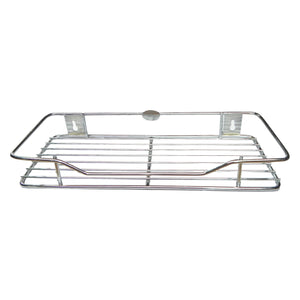 New Stainless Steel Multipurpose Rack size 6" X 18" - Easy to install - halfrate.in