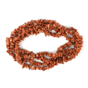 Goldstone / Sangsitara Mala Necklace Natural Crystal Stone Uncut Chip AAA Quality Beads Mala for Reiki Healing & Crystal Healing Stone for Unisex