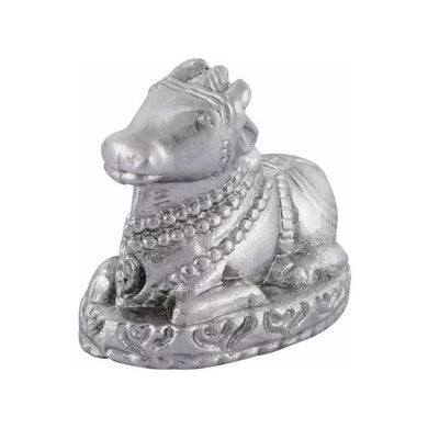 Pure Parad Nandi / Mercury Shiv Nandi / Nandi Idol AAA Quality - 50-55 gram