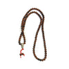 Red Jasper Jaap Mala Rosery for Pooja and Astrology (108+1 Beads; Bead Size : 6 mm)