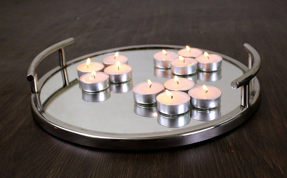 Wax Tea Light Candle/Diwali Candles Set/Tealight Diya/Tea Light Smokeless Candles Set of 10 - halfrate.in