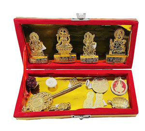 Shree Dhan Lakshmi Kuber Bhandari Sampoorna Kripa Maha Yantra ( 12 Items) for wealth and prosperity