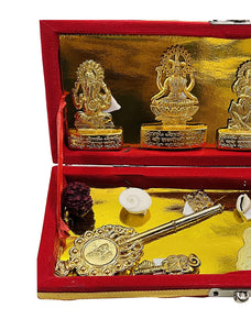 Shree Dhan Lakshmi Kuber Bhandari Sampoorna Kripa Maha Yantra ( 12 Items) for wealth and prosperity