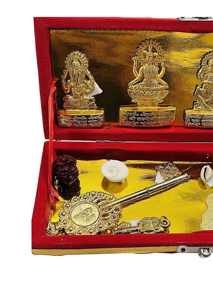 Shree Dhan Lakshmi Kuber Bhandari Sampoorna Kripa Maha Yantra ( 12 Items) for wealth and prosperity