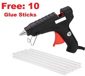 Saleshop365® Glue Gun 60 Watt with FREE 10 Glue Sticks Hot Melt - halfrate.in