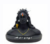 Adiyogi Shiva Statue, Black, 1 Piece Idols 10 X 5 X 10 cm for Car, Home Decorative Showpiece