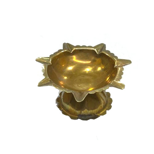 Brass Sheet Diya for Lightening in Home Temple