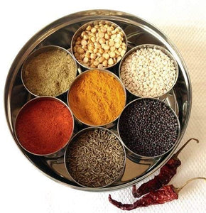 Stainless Steel Masala Dabba / Spice Box - halfrate.in