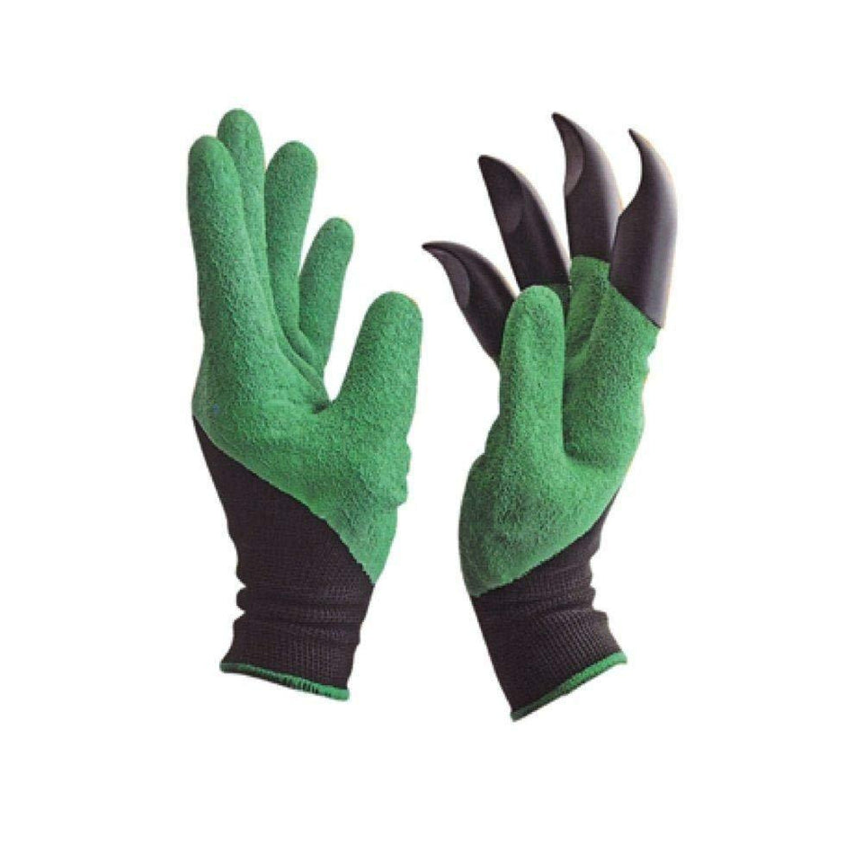 Gardening Gloves, Garden Gloves with Right Hand Fingertips ABS Claws for Pruning, Digging & Planting, One Pair - halfrate.in