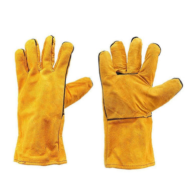 Protective Durable Heat Resistant Welding Work Gloves - halfrate.in