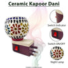 Electric Ceramic Kapoor Dani/Aroma Oil Burner Cum Night Lamp with Switch Design