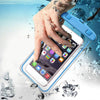 Transparent Plastic Underwater Waterproof Dust Proof Touch Sensitive Pouch Phone Case for Rain and Water Protection  All Smartphone upto 6.5 Inch