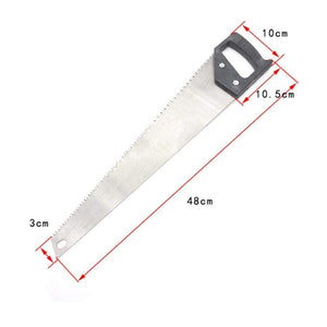 Powerful Hacksaw Hand Saw for Cutting Wood | Wood Cutter Blade with Hardened Steel Blade Wide handle 450 mm