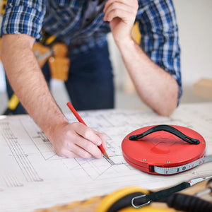 Professional Measuring Tape Long Ruler Wind Up 30 meter