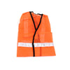 Orange Florescent Reflective Safety Jacket with Radium Strip and high visible at construction site