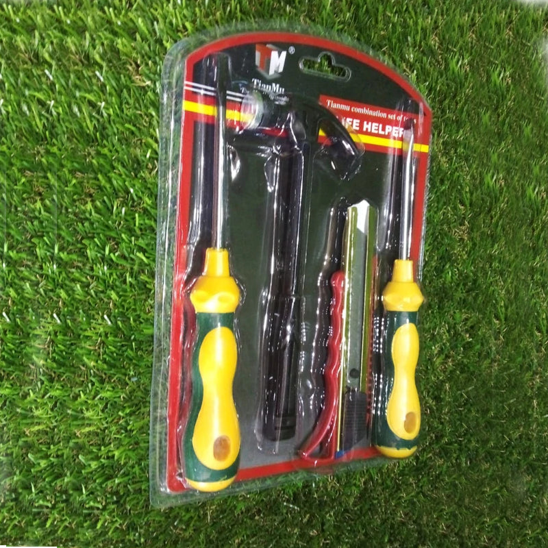 Helper Tool 4 Pc Set used while doing plumbing and electrician repair for Home, Office, Car