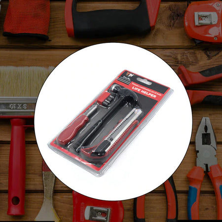 Helper Tool 4 Pc Set with Screwdriver set changeable Bits Home, Office, Car