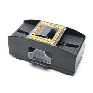 Card Shuffler 1-2 Deck Of Playing Card Poker Automatic Plastic Card Shuffler Shuffles Card Machine - halfrate.in