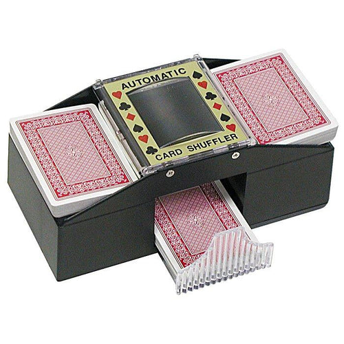 Card Shuffler 1-2 Deck Of Playing Card Poker Automatic Plastic Card Shuffler Shuffles Card Machine - halfrate.in