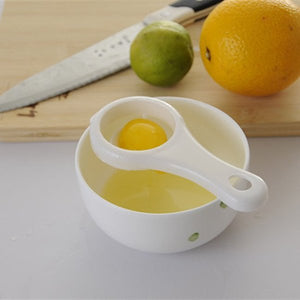 Whites & Yolk Egg Separator Plastic Body - halfrate.in