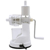 White Heavy Fruit And Vegetable Juicer, Mixer & Blenders With Steel Handle - halfrate.in