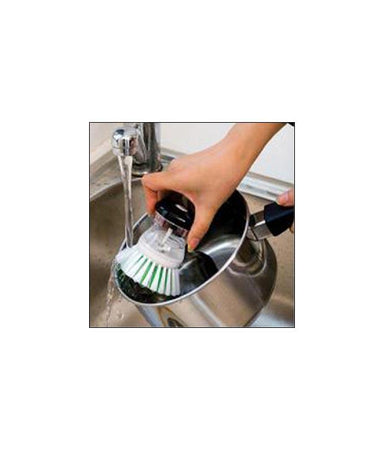 Cleaning Brush With Soap Dispensing For Sink, Dish Washing, Kitchen, home, Car - halfrate.in