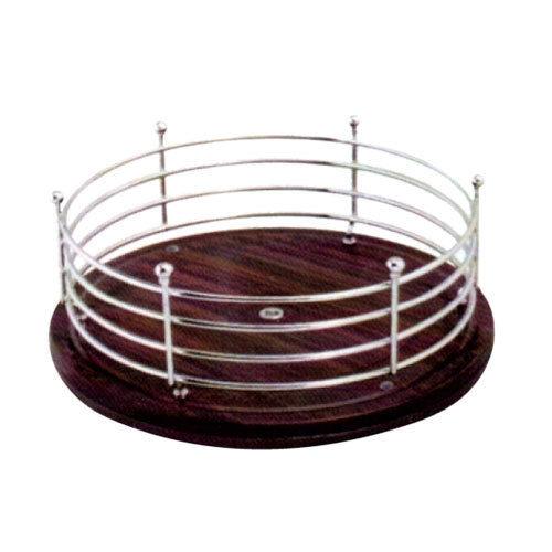 Kitchen organiser Round Revolving Medium Multipurpose Tray,  Revolving Rack, Space saver , Dining accessories - halfrate.in